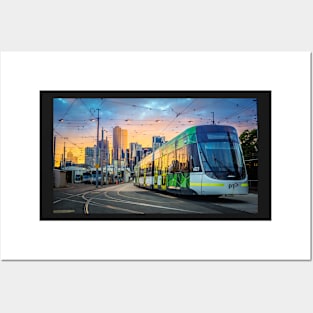 A Melbourne Transport Sunrise Posters and Art